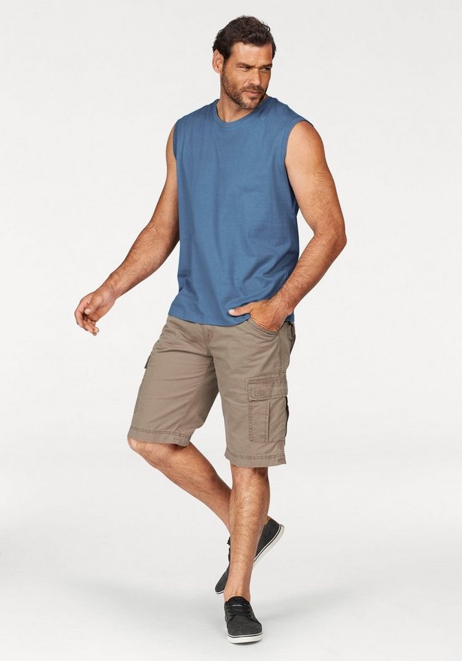 Man's World Muscleshirt (Packung, 3-tlg., 3er-Pack) ärmellos, Basic-Stil, unifarben, Rundhalsausschnitt – Bild 5 von 5