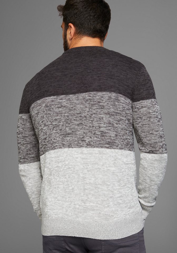 Man's World Rundhalspullover Bis Größe 5 XL, in vielen Farben! Preis- Leistungsbestseller mehrfarbig, bequeme Paßform – Bild 2 von 5