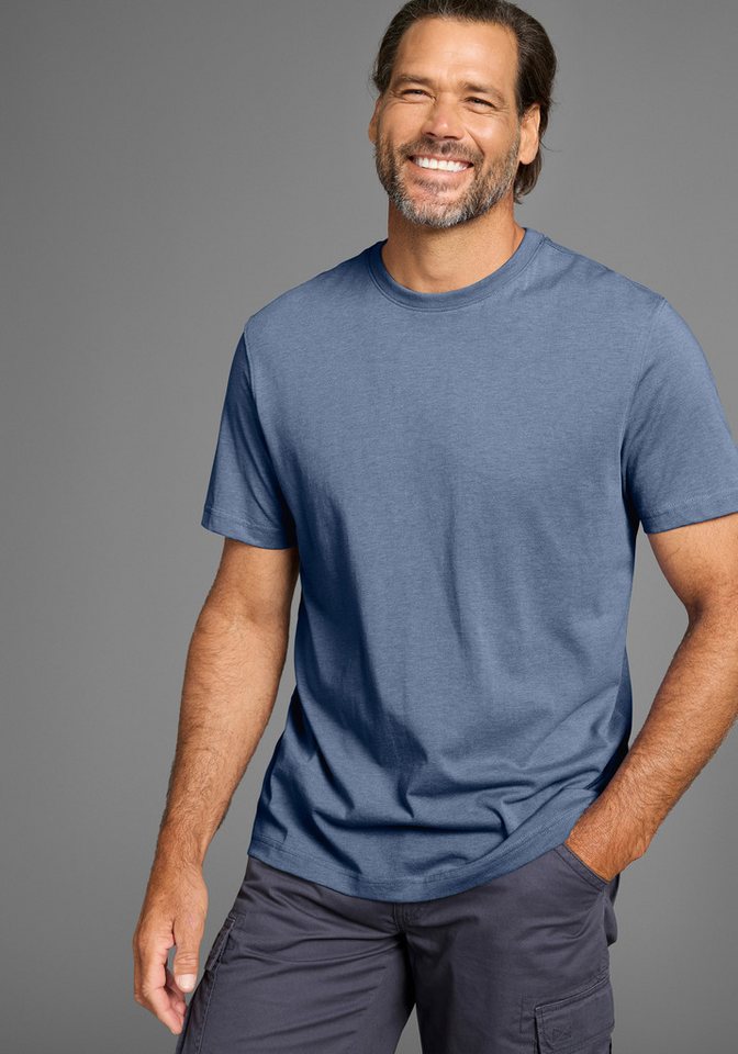 Man's World Rundhalsshirt (2er-Pack) Kurzarm, Basic-Stil, aus Baumwollmischung, 2er-Pack – Bild 4 von 5