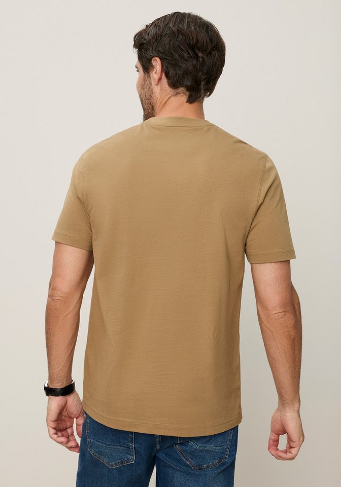 Man's World Rundhalsshirt normale Passform, Kurzarm, bedruckte Optik mit Print-Applikation – Bild 3 von 5
