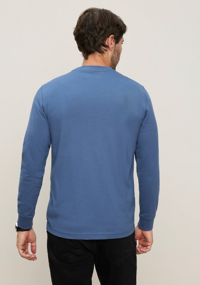 Man's World Rundhalsshirt normale Passform, mit Langarm, mit Print, für Alltag und Freizeit – Bild 3 von 5
