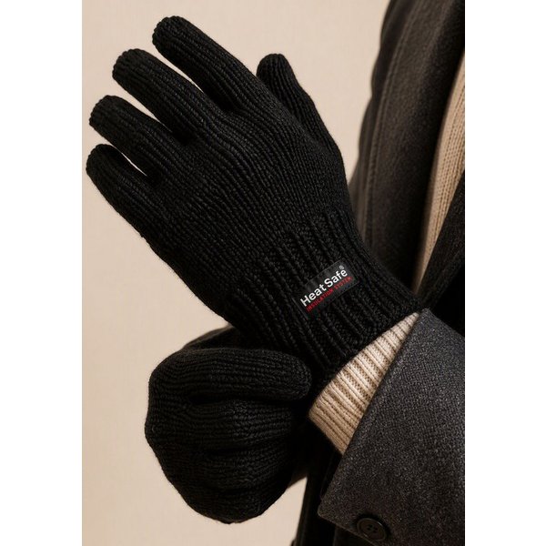 Man's World Strickhandschuhe ThermoBlock®-Membran mit wärmenden Fleece gefüttert