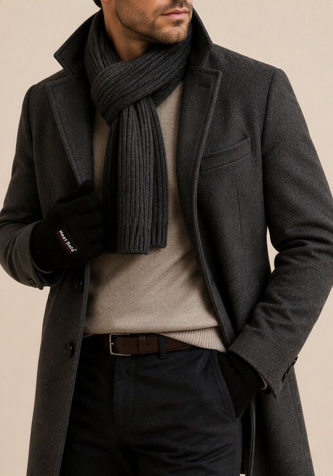 Man's World Strickhandschuhe ThermoBlock®-Membran mit wärmenden Fleece gefüttert – Bild 2 von 4