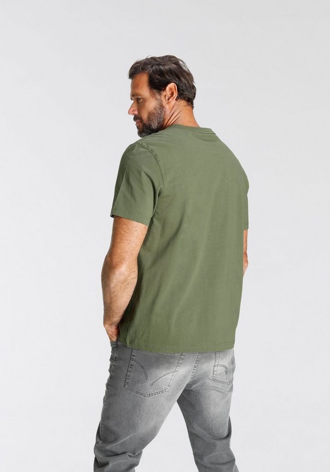 Man's World T-Shirt Kurzarm, bedruckt, Rundhalsausschnitt, aus Baumwolle – Bild 3 von 5