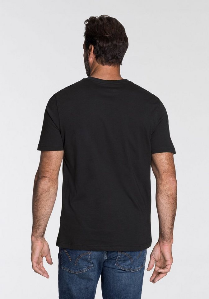 Man's World V-Shirt (Packung, 3-tlg., 3er-Pack) Kurzarm, aus Baumwolle – Bild 3 von 5