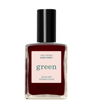 manucurist Green Nagellack · 15 ml · Schwarz