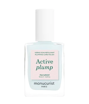 manucurist Nail & Hand Care Active Plump - Aqua Glazed Nagellack · 15 ml · Creme
