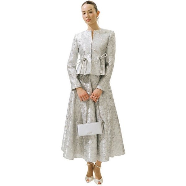 MANUKA Windbreaker MARY ABENDKLEID JACQUARD-JACKE SCHWARZ