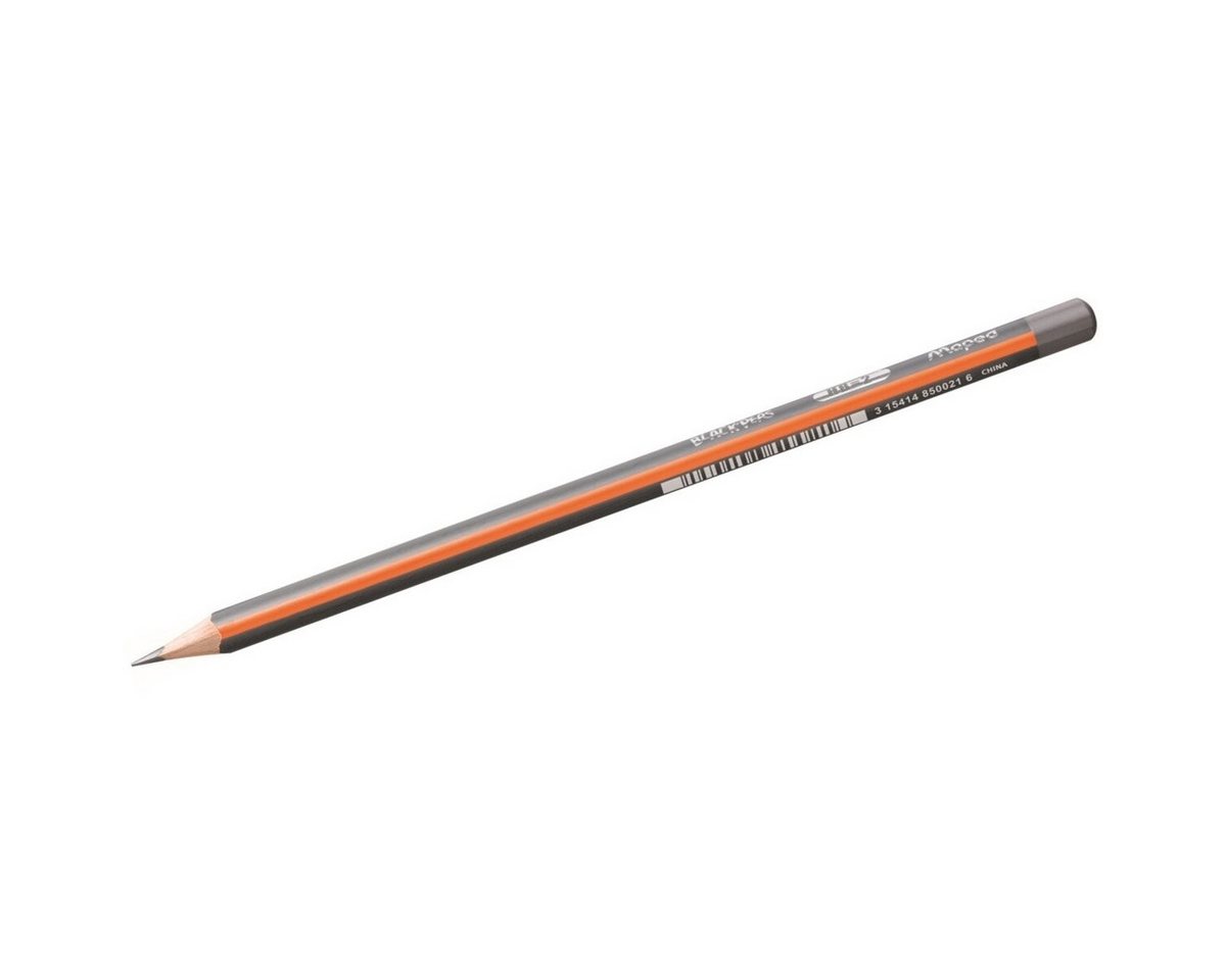 MAPED Bleistift Bleistift Black'Peps Classic HB dunkelgrau/orange – Bild 2 von 2