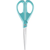 Maped Schere "Essentials Green" 17 cm mit Recyclingkunststoff (60%), türkis