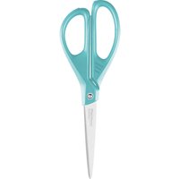 Maped Schere "Essentials Green" 21 cm mit Recyclingkunststoff (60%), türkis