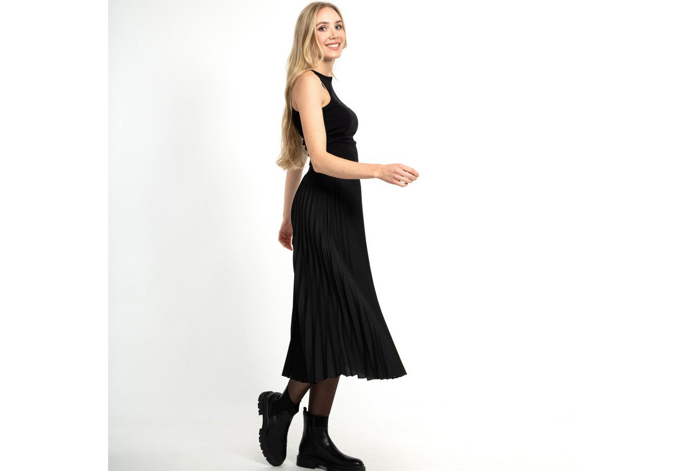 maracujaaa Plisseerock Plisseerock permanent Plissee mit elastischem Bund – Bild 5 von 5