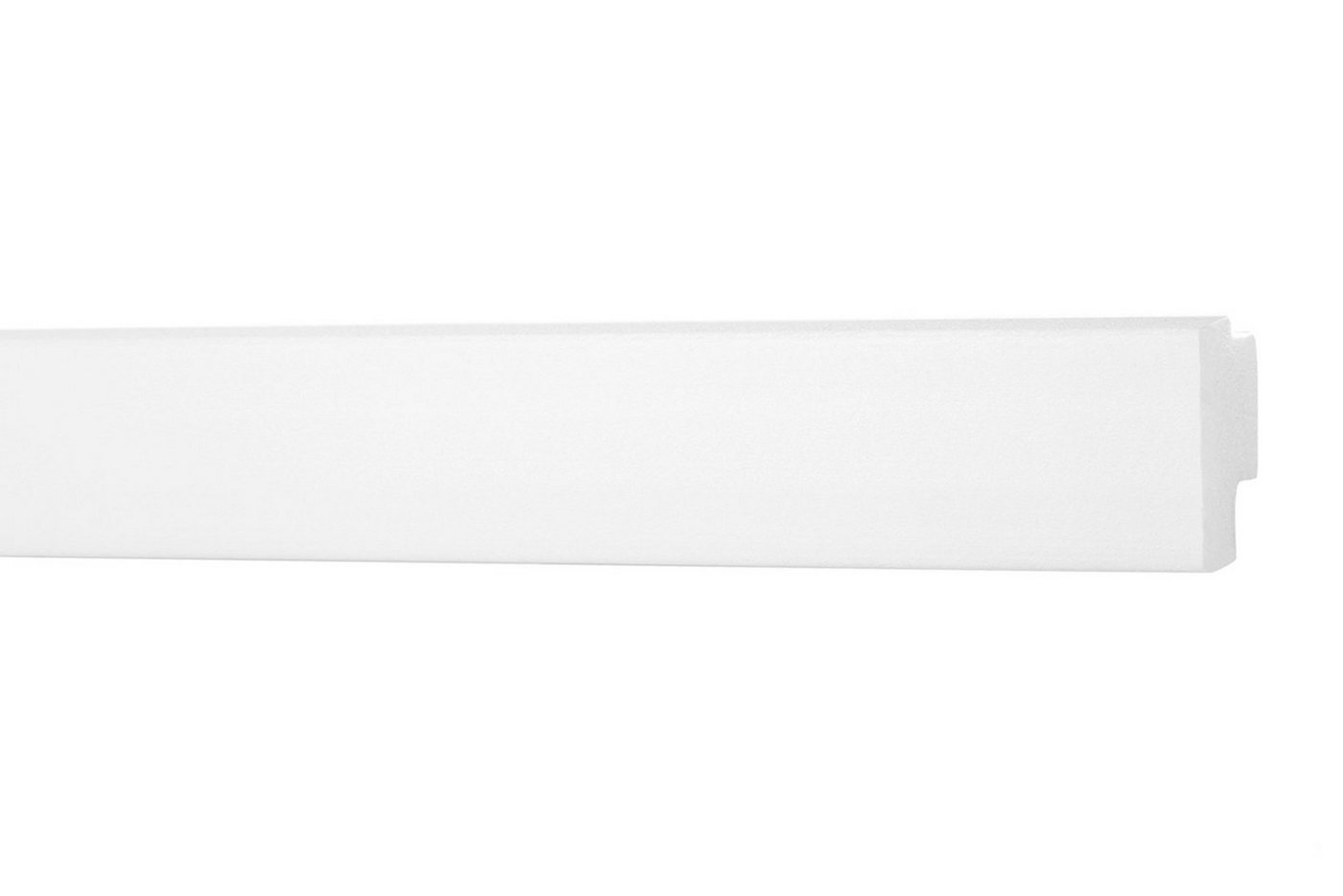 marbet design Stuckleiste, 40 Meter / 20 Leisten, XPS Styropor weiß - LED indirekte Beleuchtung Styroporleisten Deckenleisten E-Leisten - (40 Meter / 20 Leisten – Bild 3 von 5