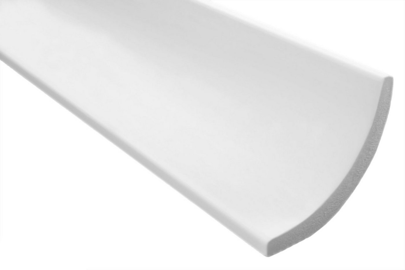 marbet design Stuckleiste, 20 Meter / 10 Leisten, XPS Styropor weiß - Deckenleisten Stuck Decken Styroporleisten E-Leisten - (20 Meter / 10 Leisten E-13) – Bild 2 von 5