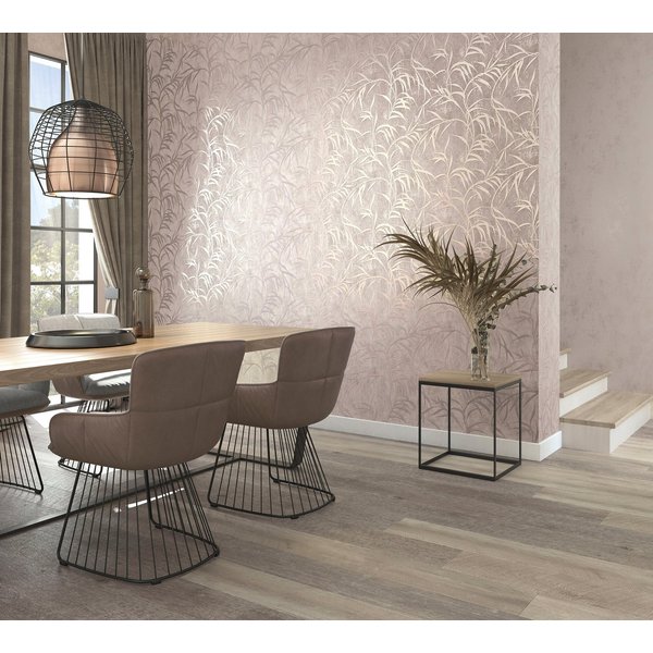 Marburg Vliestapete Fern, strukturiert, glänzend, moderne Tapete für Wohnzimmer Schlafzimmer Küche