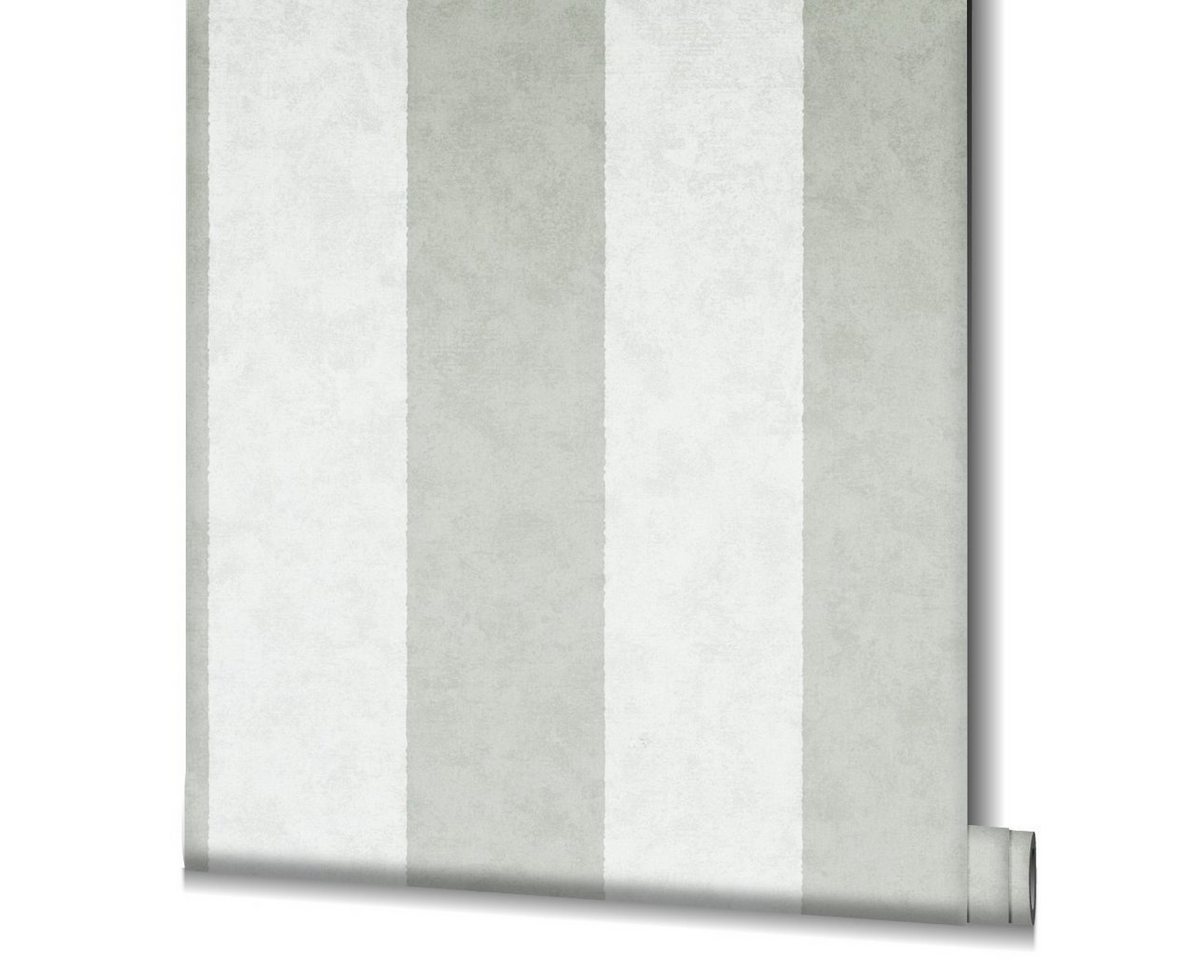 Marburg Vliestapete Striking Stripes, Streifen, moderne Tapete für Wohnzimmer Schlafzimmer Küche – Bild 2 von 3