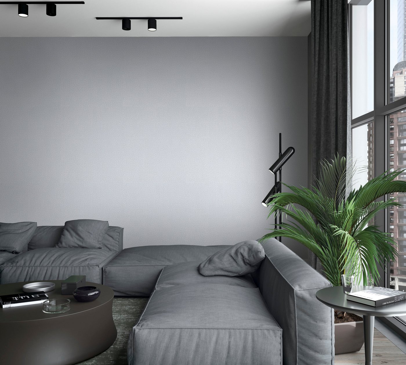 Marburg Vliestapete Yute, texturiert, uni, moderne Tapete für Wohnzimmer Schlafzimmer Küche – Bild 4 von 4