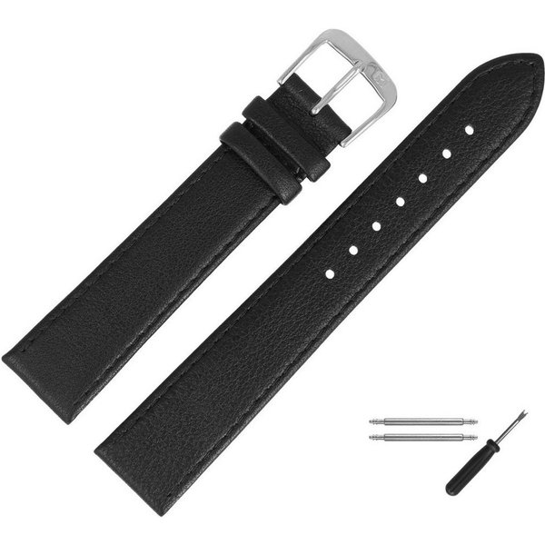 MARBURGER Uhrenarmband 18mm Leder