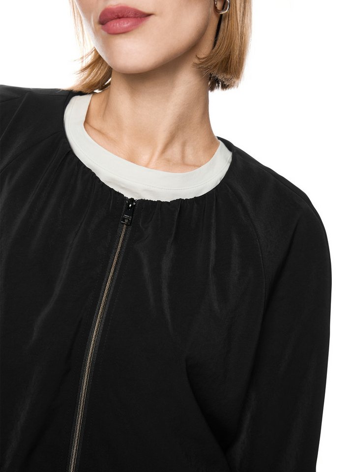 Marc Cain Blouson Golden Hour Premium Damenmode mit Raffungen – Bild 3 von 5