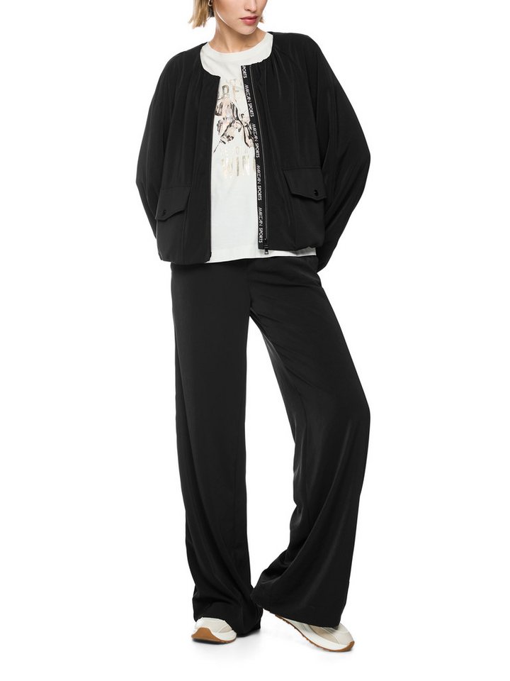 Marc Cain Blouson Golden Hour Premium Damenmode mit Raffungen – Bild 4 von 5
