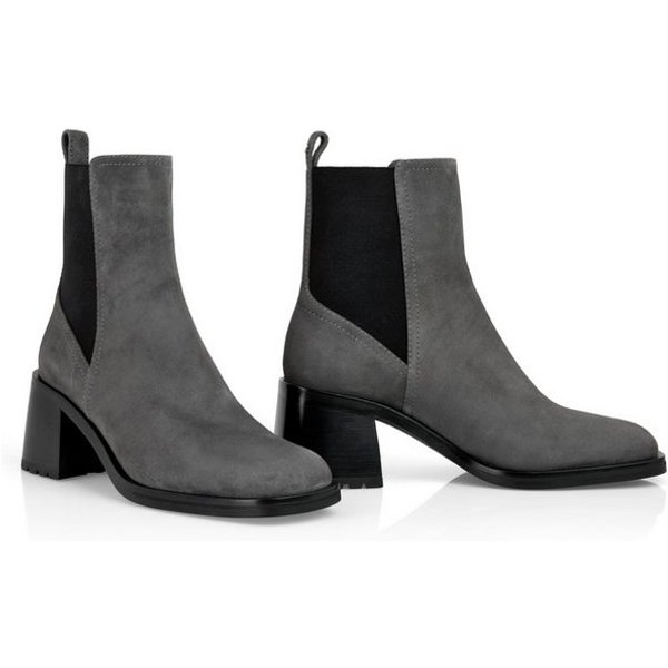 Marc Cain Dodgy Dogs Stiefelette Boots, Schlupfstiefel mit Blockabsatz