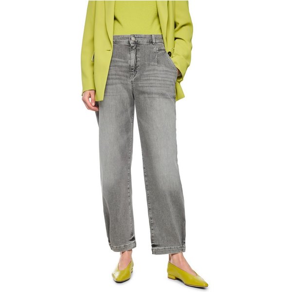 Marc Cain Gerade Jeans Muted Motion Premium Damenmode Model: RENTON im Relaxed Fit