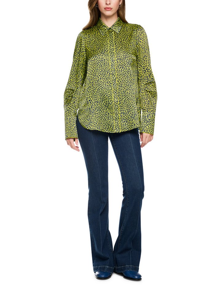 Marc Cain Langarmbluse Leolicious Premium Damenmode mit Seiden-Anteil, Animal Print – Bild 5 von 5