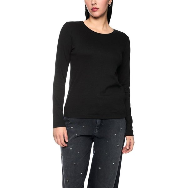 Marc Cain Langarmshirt Cattitude Premium Damenmode