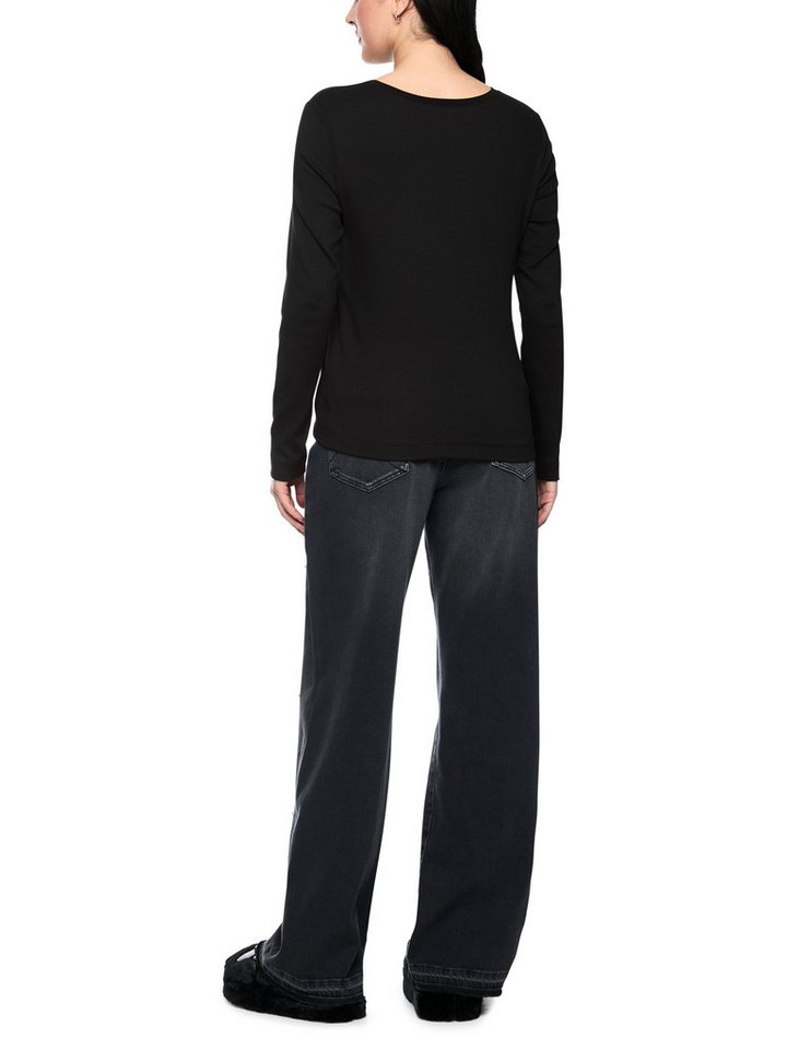 Marc Cain Langarmshirt Cattitude Premium Damenmode – Bild 5 von 5