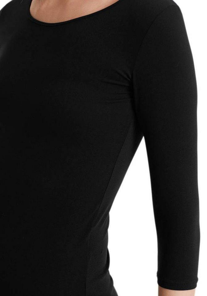 Marc Cain Langarmshirt "Collection Essential" Premium Damenmode Hauchzartes Longsleeve, elastisch – Bild 5 von 5