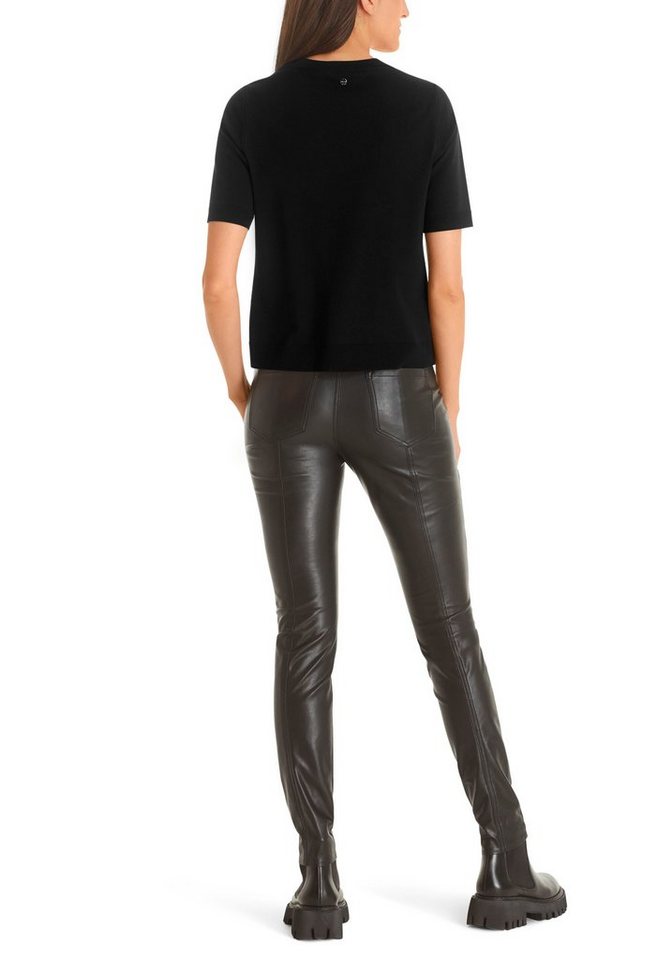 Marc Cain Rundhalspullover "Collection Essential" Premium Damenmode Pullover "Rethink Together" – Bild 3 von 5