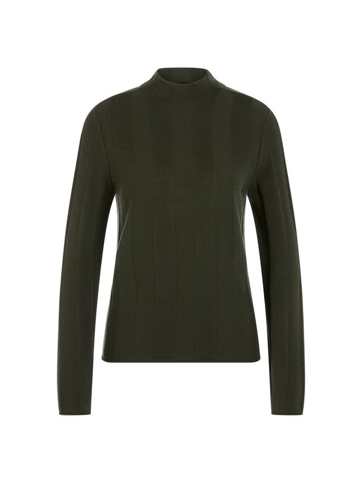 Marc Cain Stehkragenpullover Equestrian Grace Premium Damenmode schmal mit Stehkragen, mit Schurwolle und Kaschmir – Bild 5 von 5