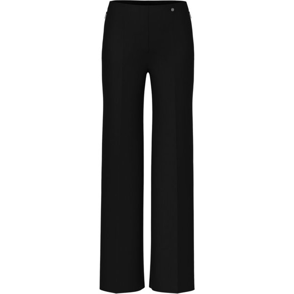 Marc Cain Stoffhose BE.0 - E1 - Essentials B schwarz,Elegant,Viskose,Unifarben,Wide Leg,Hoch