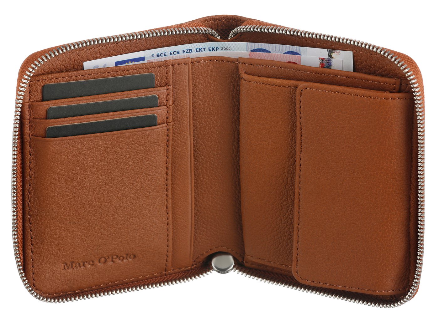 Marc O'Polo Accessories Geldbörse, Geldbeutel, Money Pocket, Portemonnaie mit Logoschriftzug – Bild 3 von 3
