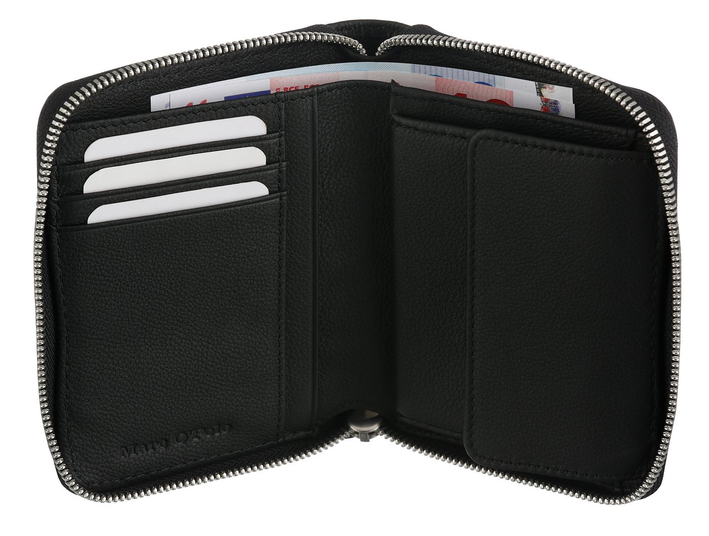 Marc O'Polo Accessories Geldbörse, Geldbeutel, Money Pocket, Portemonnaie mit Logoschriftzug – Bild 3 von 3