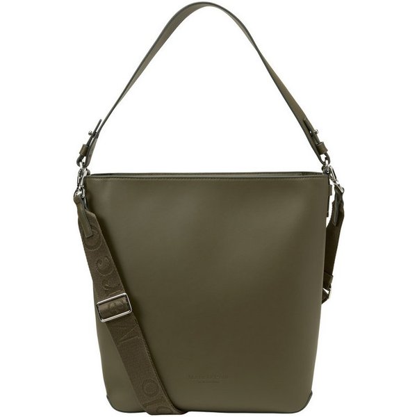 Marc O'Polo Accessories Hobo VANJA, Schultertasche, Damen-Handtasche mit langem Logo-Gurtband