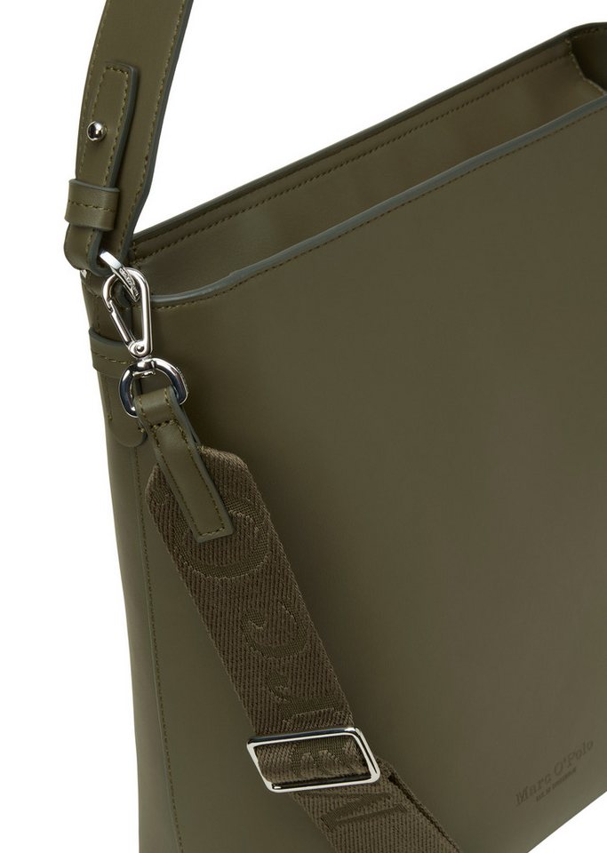 Marc O'Polo Accessories Hobo VANJA, Schultertasche, Damen-Handtasche mit langem Logo-Gurtband – Bild 5 von 5