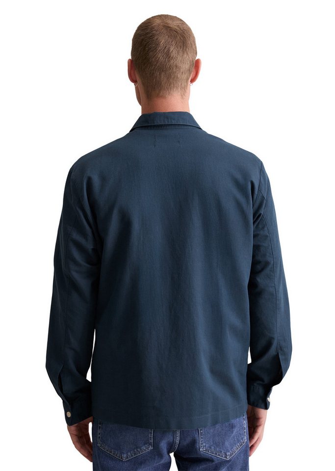 Marc O'Polo DENIM Langarmhemd relaxed, Leinenmischung – Bild 2 von 5