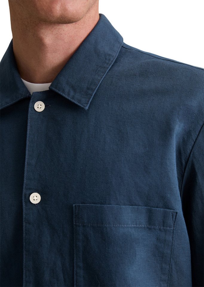 Marc O'Polo DENIM Langarmhemd relaxed, Leinenmischung – Bild 3 von 5