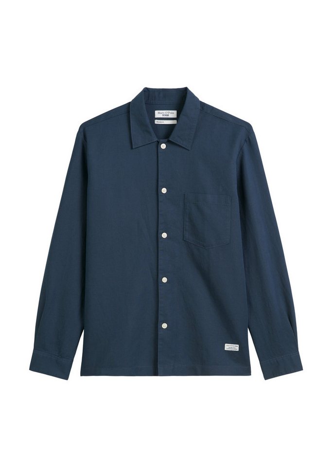 Marc O'Polo DENIM Langarmhemd relaxed, Leinenmischung – Bild 5 von 5