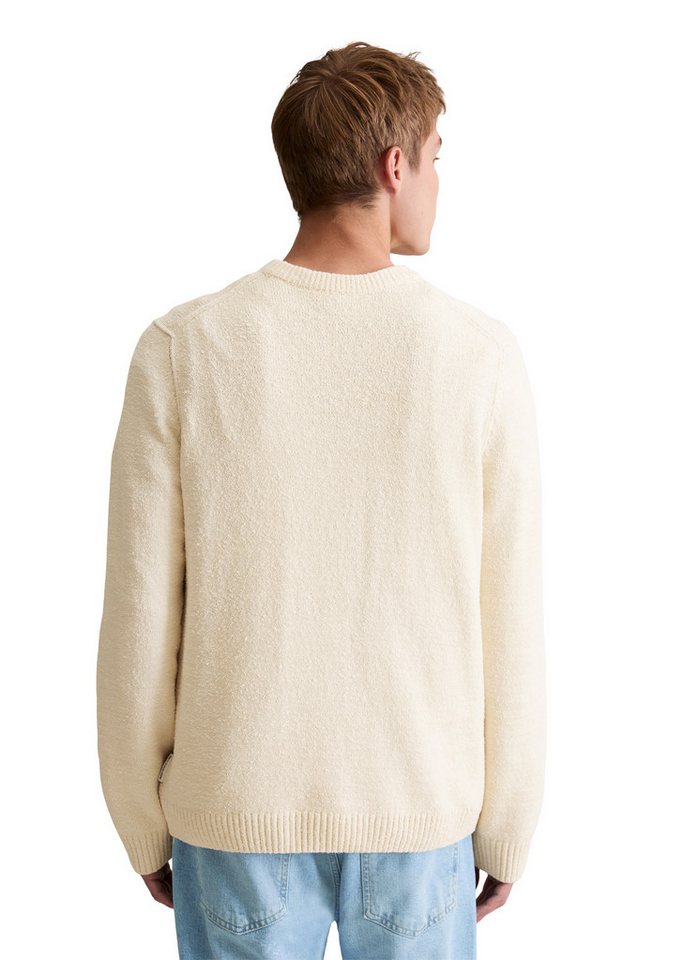 Marc O'Polo DENIM Rundhalspullover aus Bio-Baumwoll – Bild 3 von 5