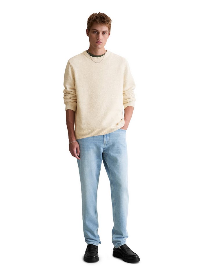 Marc O'Polo DENIM Rundhalspullover aus Bio-Baumwoll – Bild 5 von 5