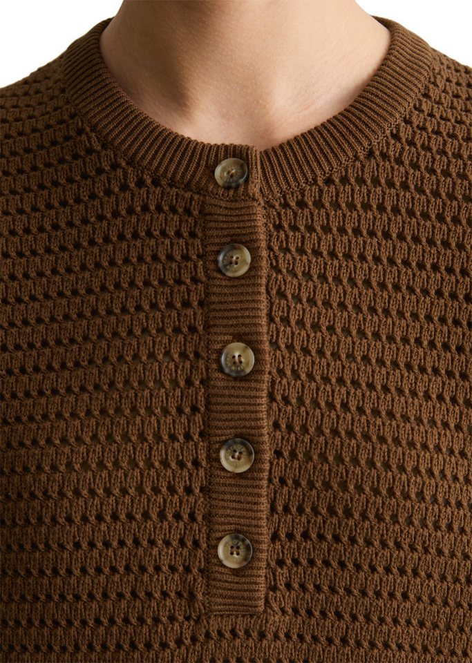 Marc O'Polo DENIM Strickpullover aus Organic Cotton – Bild 4 von 5