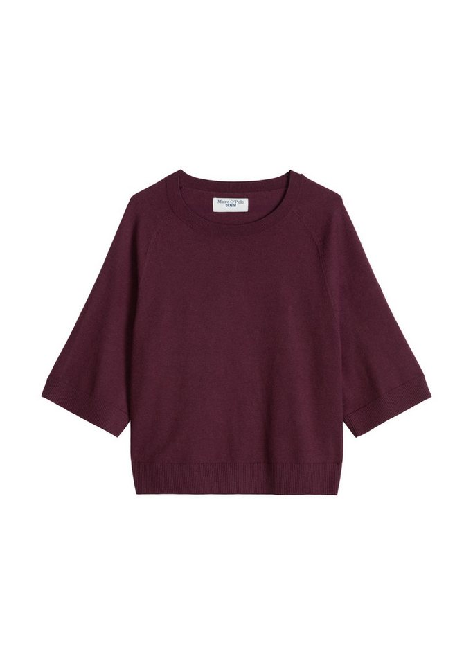 Marc O'Polo DENIM Strickpullover aus Soft Cotton Stretch – Bild 3 von 3