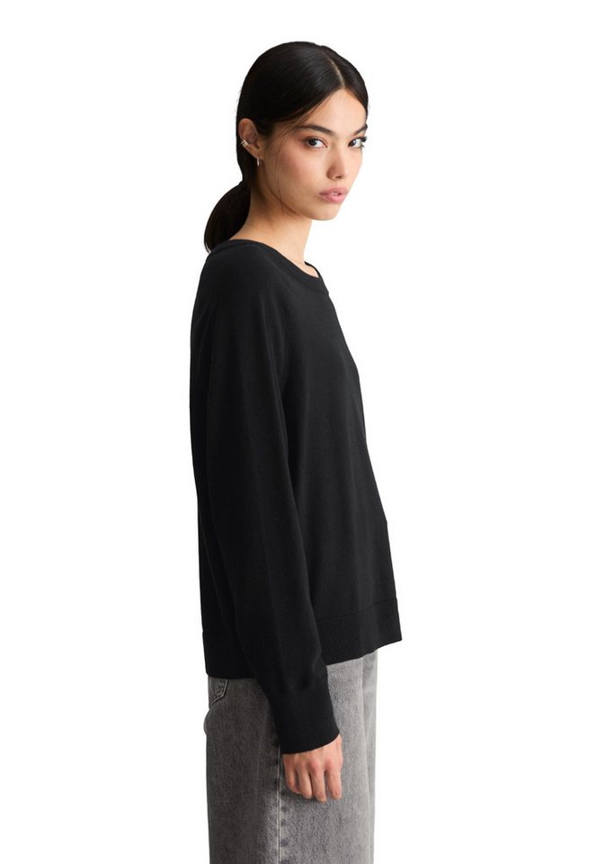 Marc O'Polo DENIM Strickpullover aus Soft Cotton Stretch – Bild 2 von 5