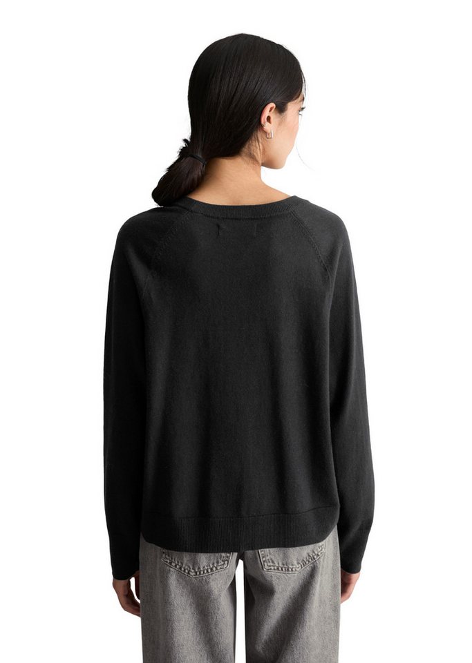 Marc O'Polo DENIM Strickpullover aus Soft Cotton Stretch – Bild 3 von 5