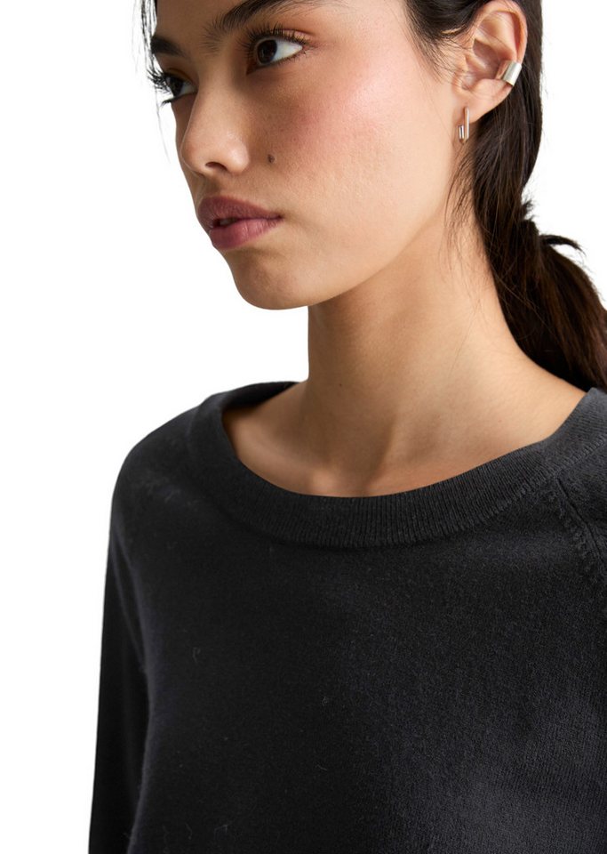 Marc O'Polo DENIM Strickpullover aus Soft Cotton Stretch – Bild 4 von 5
