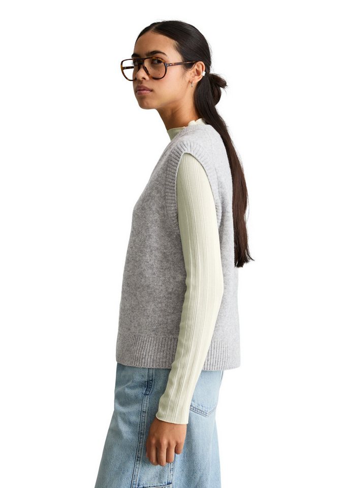Marc O'Polo DENIM Strickpullover aus softer Schurwolle – Bild 2 von 4