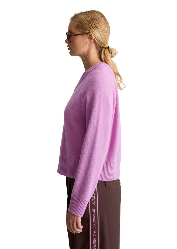 Marc O'Polo DENIM Strickpullover mit weicher Haptik – Bild 2 von 5