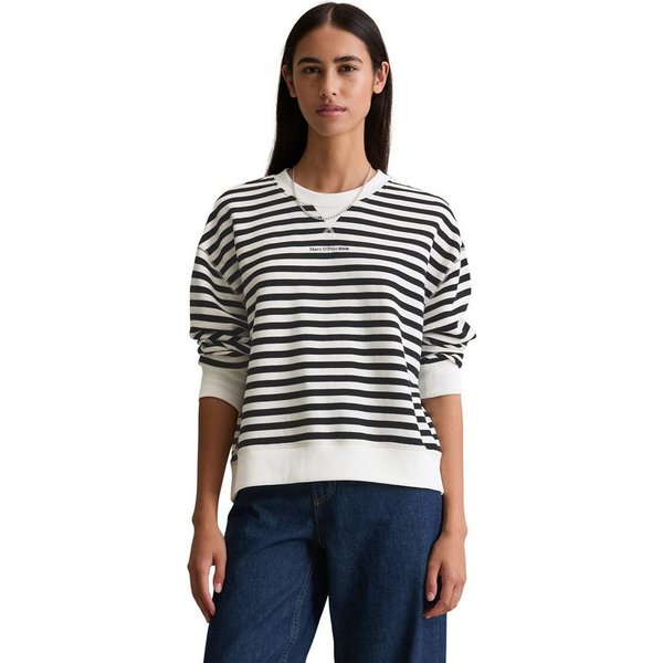 Marc O'Polo DENIM Sweatshirt Gestreift, relaxed fit